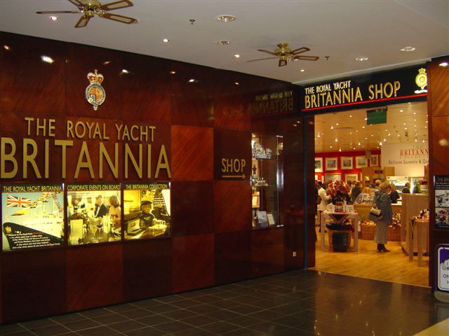 royal yacht britannia shop